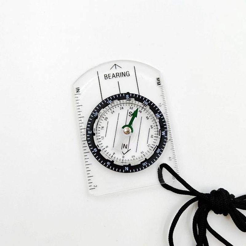 Outdoor Acrylic Compass with Lanyard