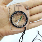 Outdoor Acrylic Compass with Lanyard