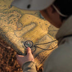 Outdoor Acrylic Compass with Lanyard