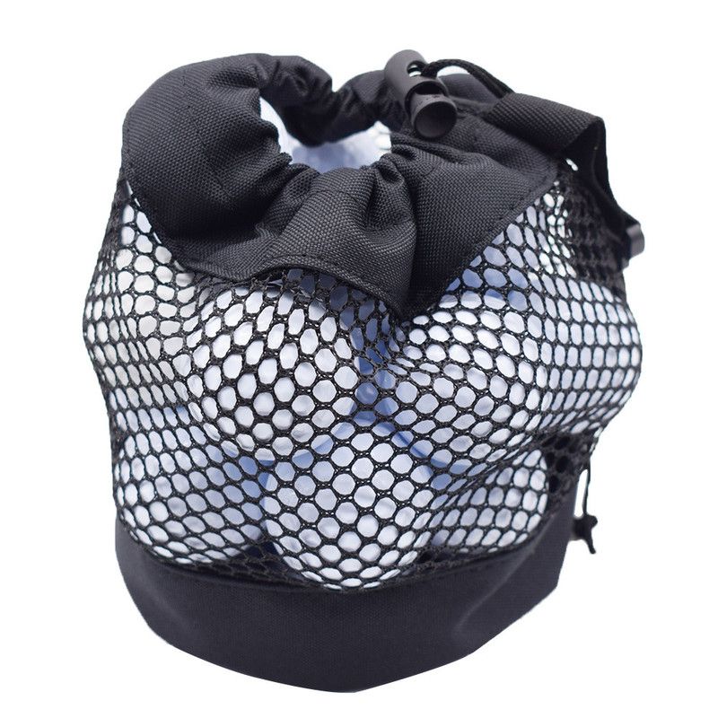 Golf Ball Pouch — L, Black