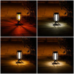 Solar Camping Lantern – Outdoor Yard Decorative Light with Tripod Stand, Portable Hanging LED Atmosphere Lamp