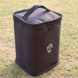 In-Stock Gas Canister Storage Bag — Chexingjia Outdoor & High-Altitude Camping: Portable Protective Case for Long Gas Canisters (Camping Lantern Accessory) - Front View