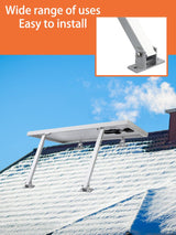 Solar Panel Holder Set 15 to 30 Degrees Adjustable Bracket Solar Panel Mount Bracket Set