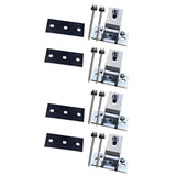 Solar Panel Holder Set 15 to 30 Degrees Adjustable Bracket Solar Panel Mount Bracket Set