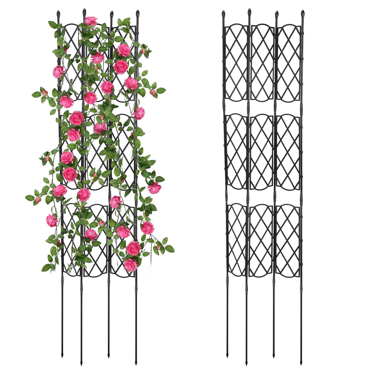 Plant Climbing Support Frame Lattice Frame Gardening Trellis Decorative Garden Trellis