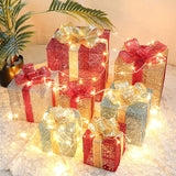 Christmas Gift Boxes for Christmas Indoor Outdoor Decorations