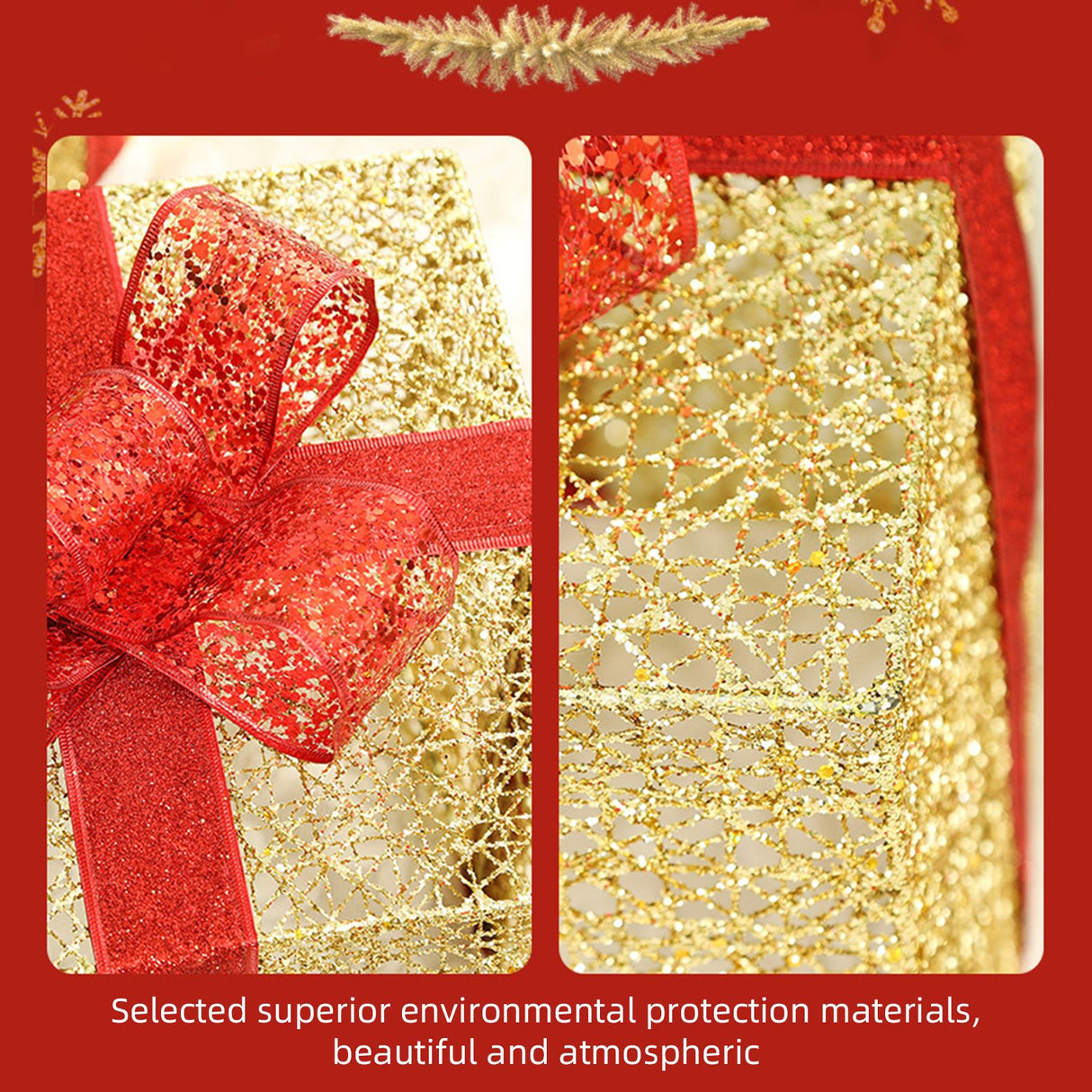 Christmas Gift Boxes for Christmas Indoor Outdoor Decorations