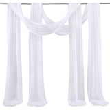 Wedding Arch Chiffon Fabric Drapery Wedding Drapery Arch Decoration Wedding Decor