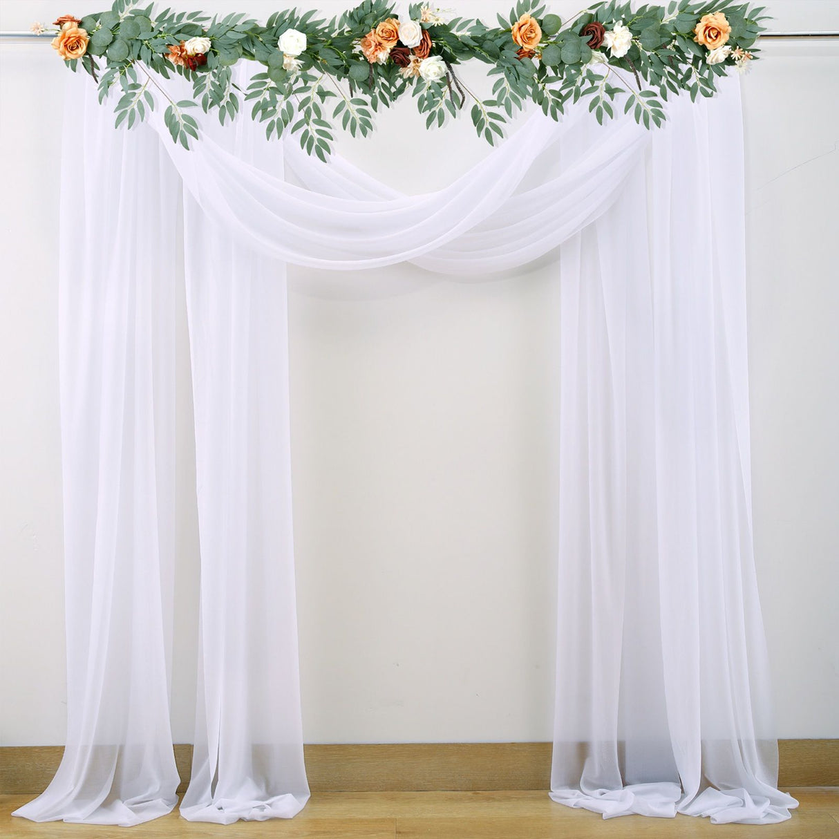 Wedding Arch Chiffon Fabric Drapery Wedding Drapery Arch Decoration Wedding Decor