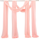 Wedding Arch Chiffon Fabric Drapery Wedding Drapery Arch Decoration Wedding Decor
