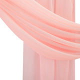 Wedding Arch Chiffon Fabric Drapery Wedding Drapery Arch Decoration Wedding Decor - Top-Down View