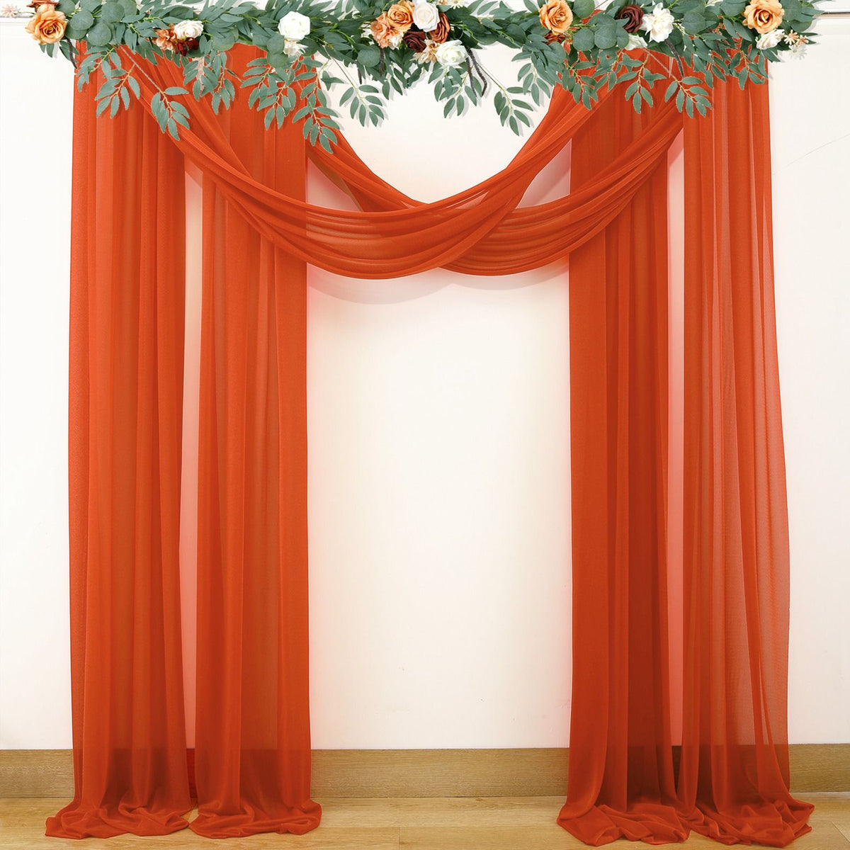 Wedding Arch Chiffon Fabric Drapery Wedding Drapery Arch Decoration Wedding Decor