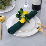 Simulation Lemon Napkin Ring Napkin Ring Holder Furniture Restaurant Table Decoration