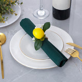 Simulation Lemon Napkin Ring Napkin Ring Holder Furniture Restaurant Table Decoration