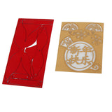 Traditional Chinese New Year Pendant Rabbit Year Chinese Knot Tassel Decoration Entrance Door Pendant Festive Door Hanging Arrangement