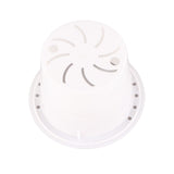Automatic Water Absorbing Transparent Pot Creative Round Office Desktop Green Plant Hydroponic Plastic Flower Pots - 45-Degree Angle