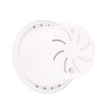 Automatic Water Absorbing Transparent Pot Creative Round Office Desktop Green Plant Hydroponic Plastic Flower Pots - Close-Up Angle