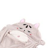 2 in 1 Foldable Children's Sofa Cushion Plush Sofa Cute Sofa Chair for Children
