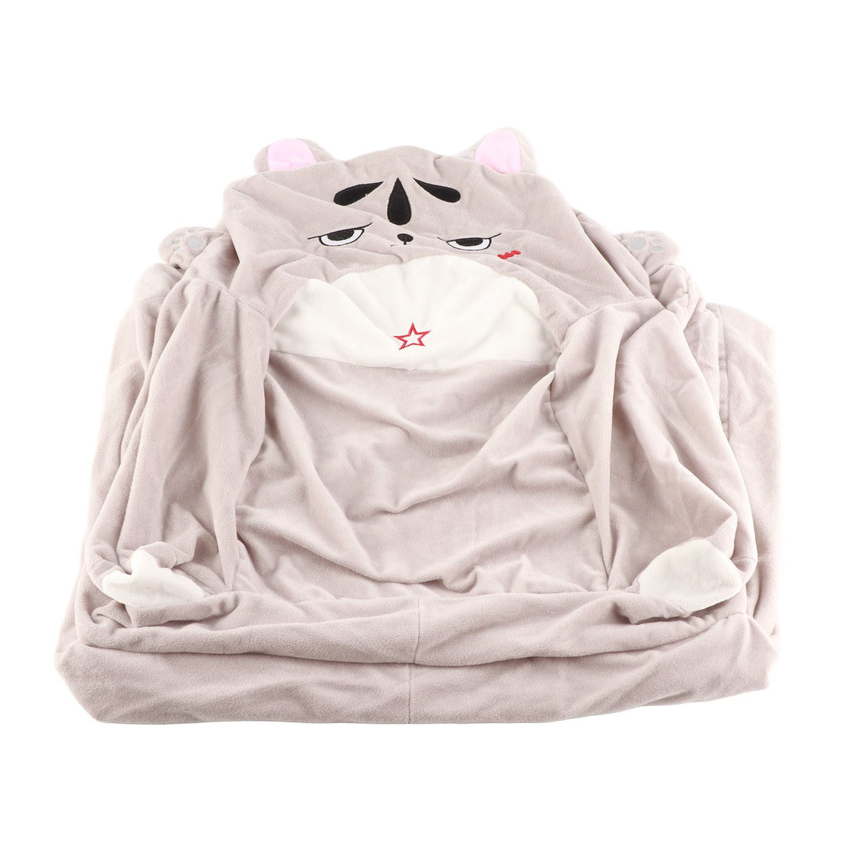 2 in 1 Foldable Children's Sofa Cushion Plush Sofa Cute Sofa Chair for Children
