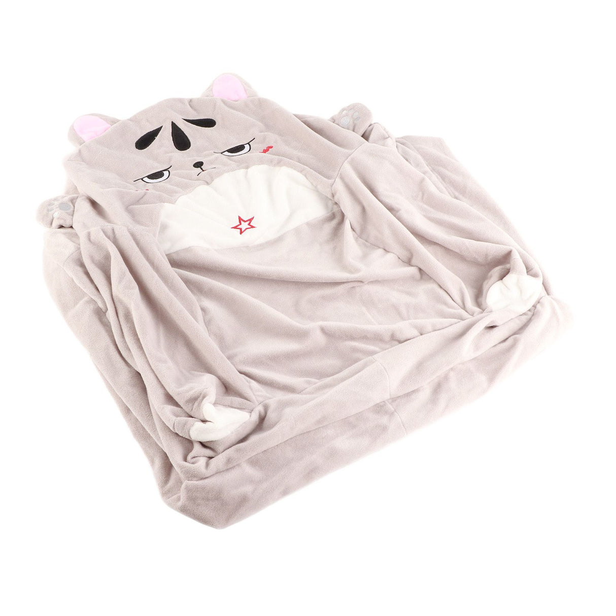 2 in 1 Foldable Children's Sofa Cushion Plush Sofa Cute Sofa Chair for Children