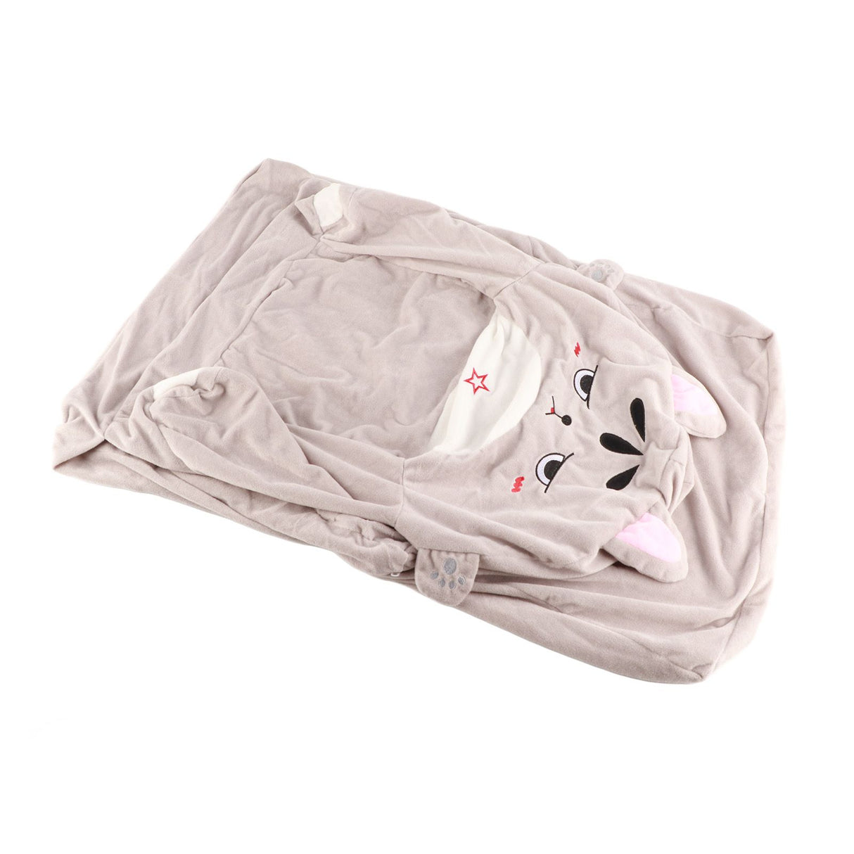 2 in 1 Foldable Children's Sofa Cushion Plush Sofa Cute Sofa Chair for Children
