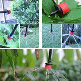 Garden Drip Irrigation System Automatic Micro Spraying Watering Kits Irrigation Atomization System 30m/1181.1in - Extra Image