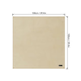 BBQ Grill Mat Outdoor Picnic Fire Pit Mat High Temperature Resistant Glass Fiber Fireproof Cloth L 100x100cm