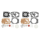 2 Sets Carburetor Diaphragm and Gasket Paper Iron Rubber Carburetor Repair Kit for Walbro 40 5 Chain Saw