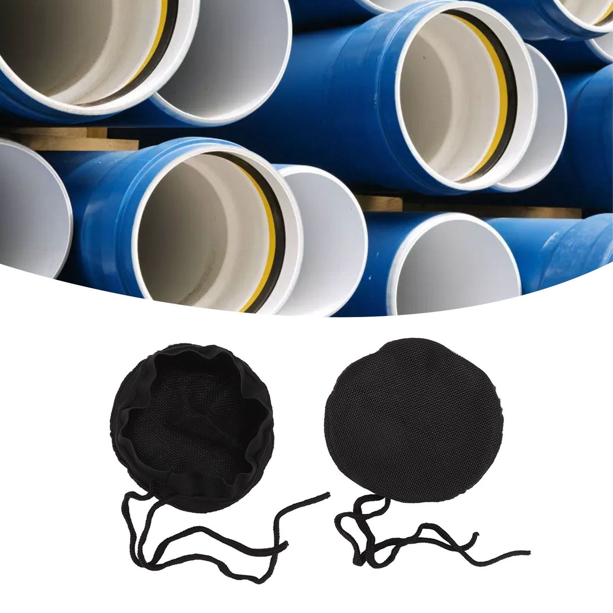 2 PCS Grow Tents Vent Cover Dust Insect Proof Filter Ventilation Cover Vent Mesh Hood for Duct System 14cm/5.5in