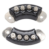 1 Pair 4 Terminals Generator Rectifier Semiarc Rotating Rectifier Bridge Module for Current Adjustment