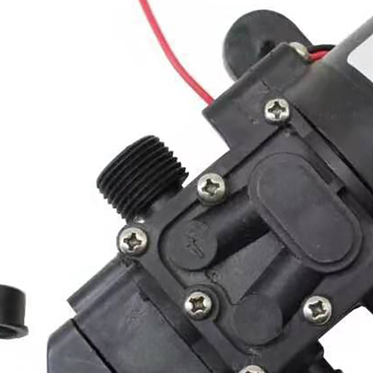High Pressure Diaphragm Pump Smart Electric 6L Flow Rate Self Priming Pump for Car Wash Agricultural DC12V 72W