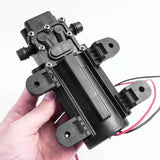 High Pressure Diaphragm Pump Smart Electric 6L Flow Rate Self Priming Pump for Car Wash Agricultural DC12V 72W