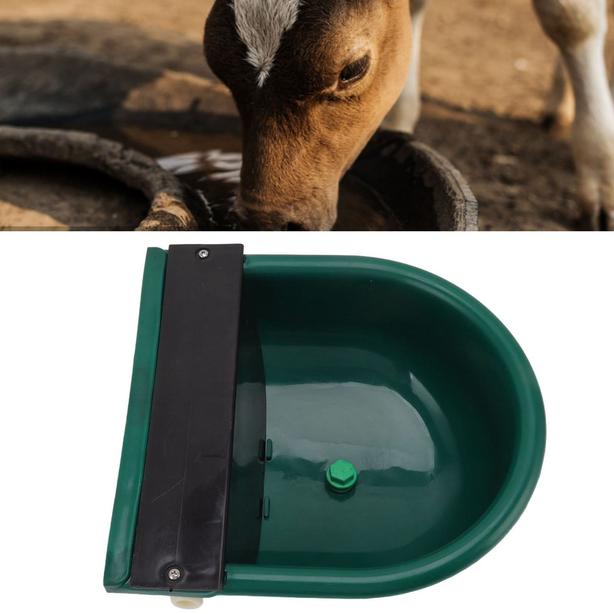 Automatic Livestock Drinking Bowl Plastic Thickened Drink Sink for Cat Sheep Dog Cattle