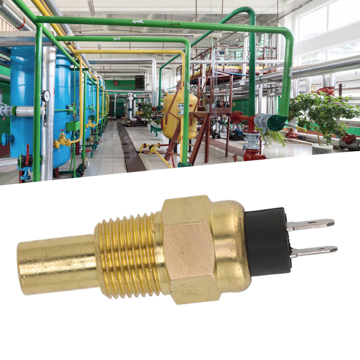 Water Temperature Sensor Car Engine Temperature Sensor Coolant Temperature Sensor for 12V 24V