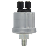 10Bar Oil Pressure Sensor Stainless Steel Engine Oil Pressure Sensor Replacement for Large Trucks Excavators Generators 1/8 (10mm/0.39in)
