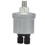 10Bar Oil Pressure Sensor Stainless Steel Engine Oil Pressure Sensor Replacement for Large Trucks Excavators Generators 1/8 (10mm/0.39in)