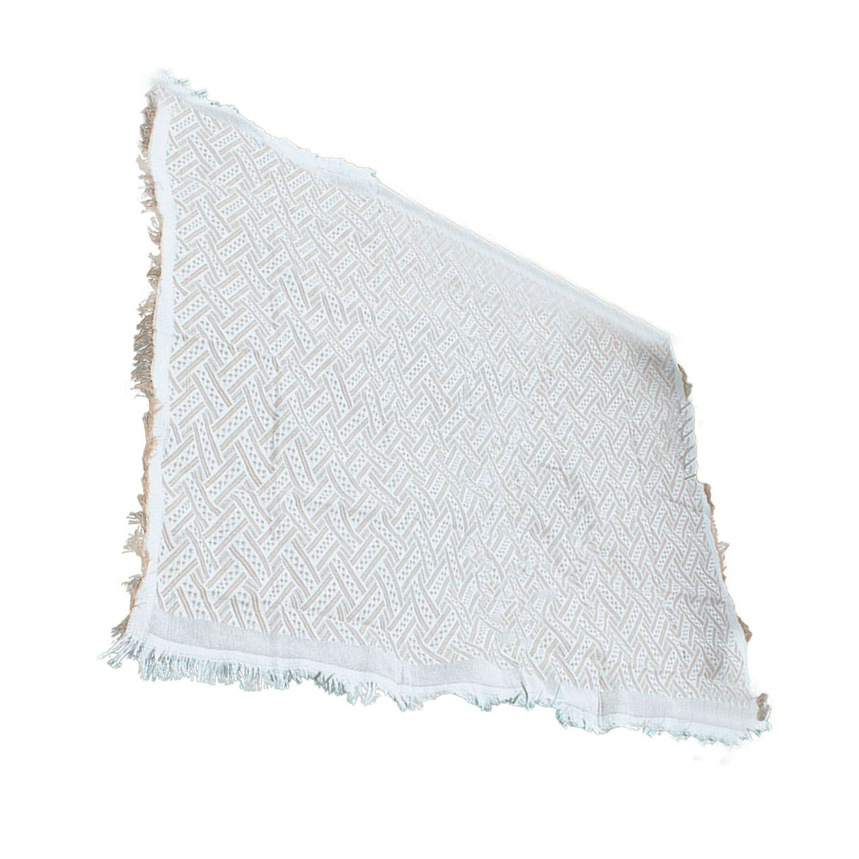 Outdoor Picnic Blanket with Fringe Cotton Soft Comfortable Simple Style for Camping Beach 180x130