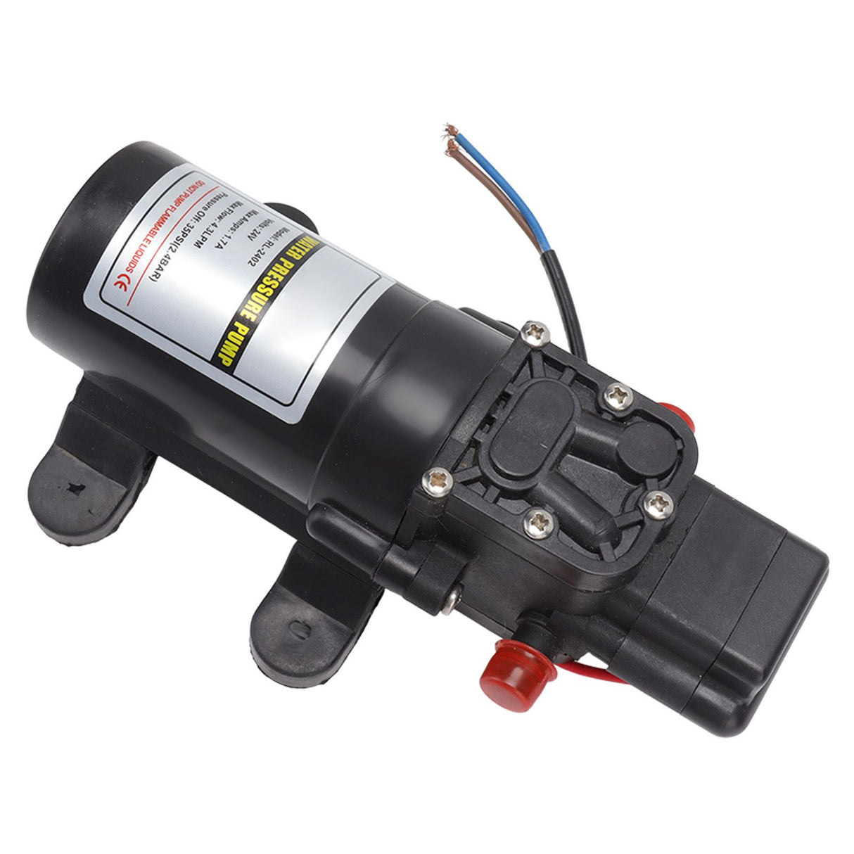Water Pressure Diaphragm Pump Self Priming Diaphragm Pump High Pressure Water Pump for Outdoor RL 2402 24V