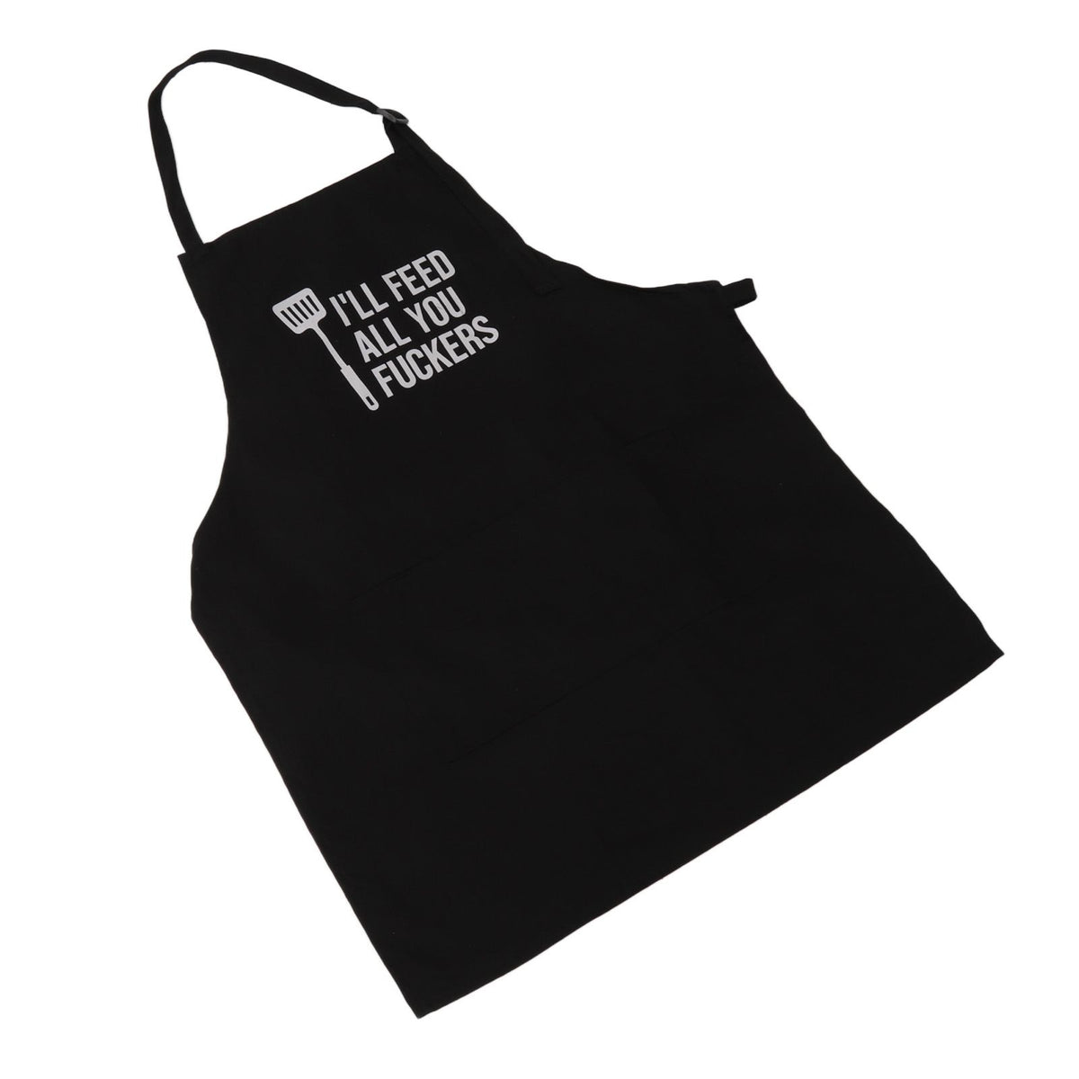 Men Funny Apron Chef Bib Apron with 3 Pockets Adjustable Neck Strap for Kitchen Cooking BBQ Baking Husband Dad Gifts