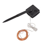 LED Solar String Lights IP44 Waterproof Heatproof Solar Powered Copper Wire Lights for Outdoor Garden Balcony Decoration - 45-Degree Angle