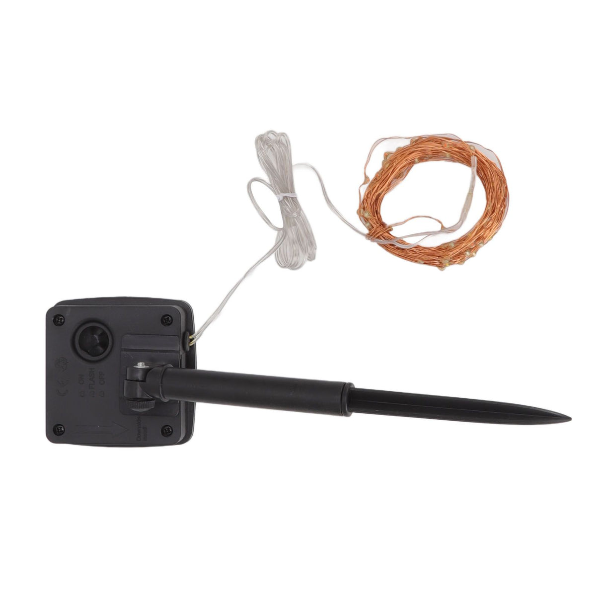 LED Solar String Lights IP44 Waterproof Heatproof Solar Powered Copper Wire Lights for Outdoor Garden Balcony Decoration