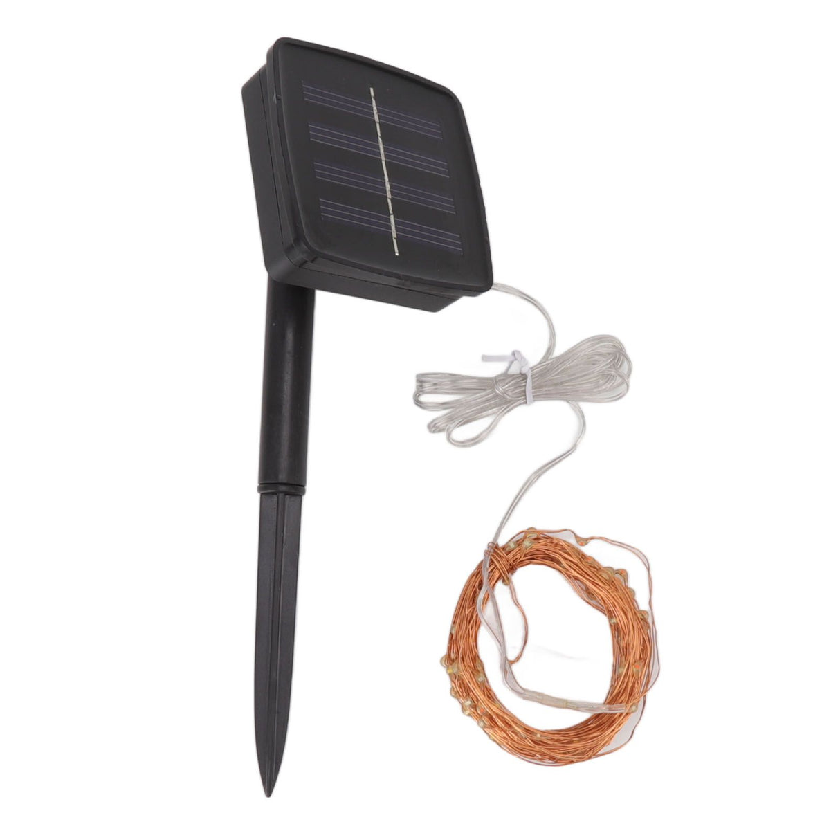 LED Solar String Lights IP44 Waterproof Heatproof Solar Powered Copper Wire Lights for Outdoor Garden Balcony Decoration