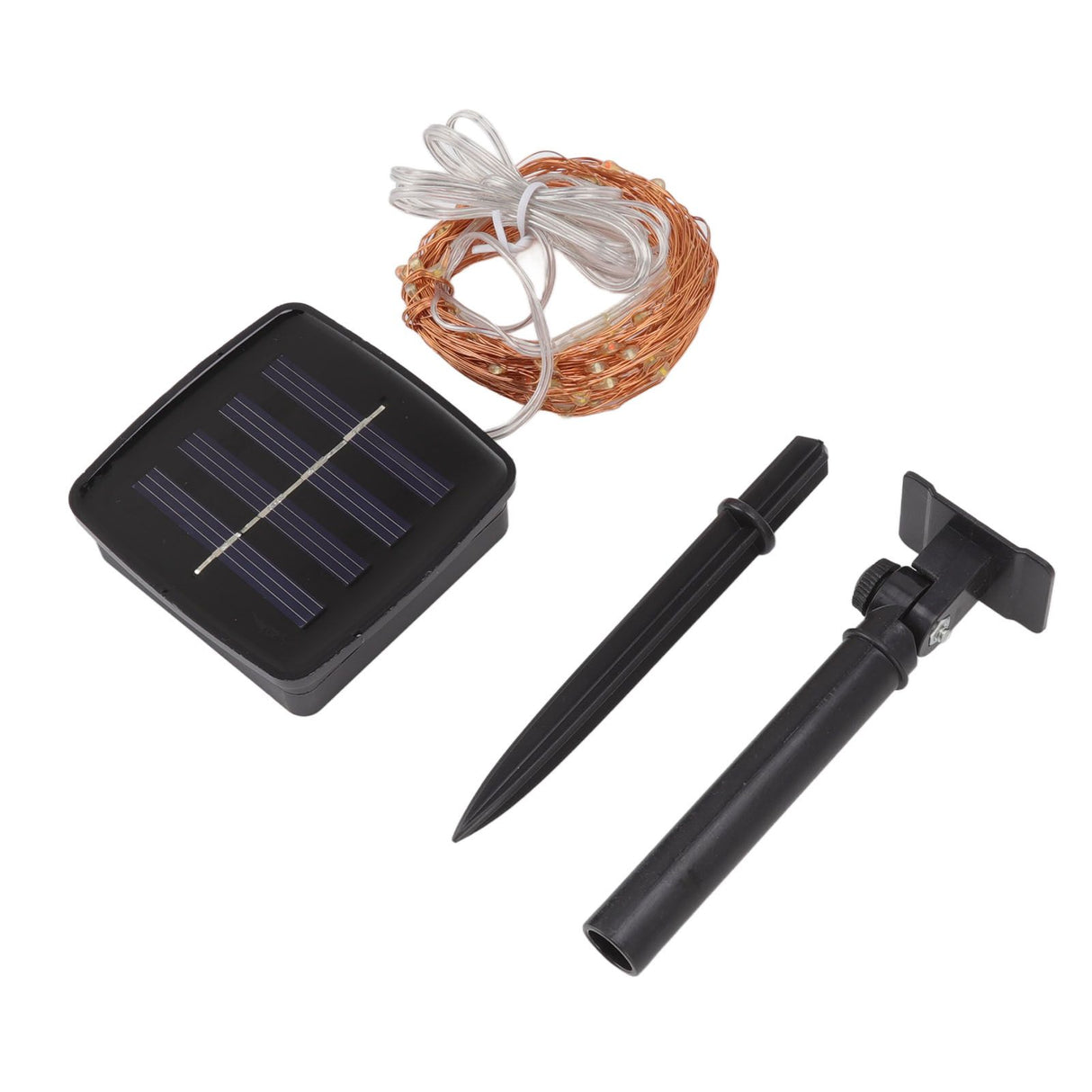 LED Solar String Lights IP44 Waterproof Heatproof Solar Powered Copper Wire Lights for Outdoor Garden Balcony Decoration