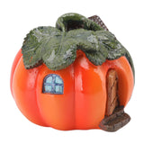 Garden Pumpkin Decoration Synthetic Resin Outdoor Pumpkin Ornament for Outdoor Indoor Party Festival Events Big Pumpkin Room - Rear View
