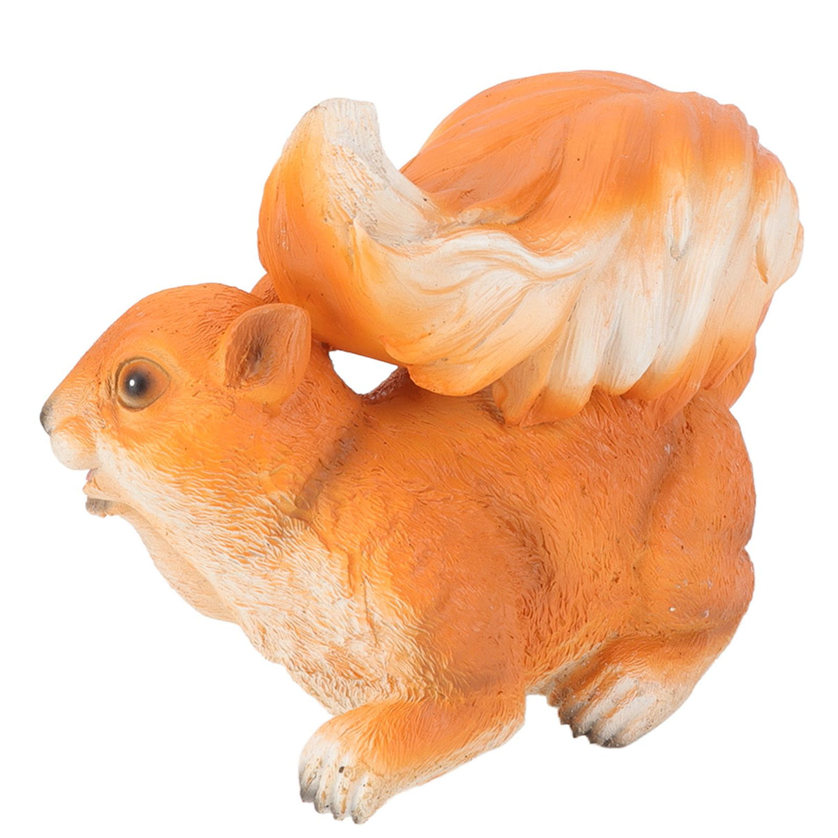 Resin Squirrel Figurine Statue Garden Landscape Decoration Animals Ornaments for Scenic Spots Courtyards Climbing Trees Red Brown Squirrel