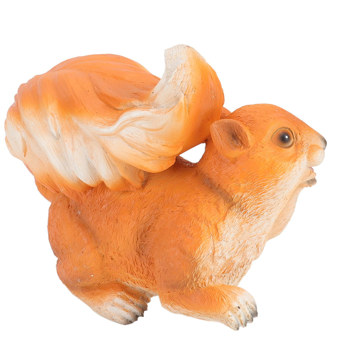 Resin Squirrel Figurine Statue Garden Landscape Decoration Animals Ornaments for Scenic Spots Courtyards Climbing Trees Red Brown Squirrel