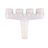 Sprinkler Head Plastic Multifunction Watering Misting Sprinkler for Garden Outdoor Agriculture Four Holes