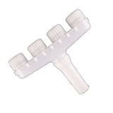 Sprinkler Head Plastic Multifunction Watering Misting Sprinkler for Garden Outdoor Agriculture Four Holes - Front View