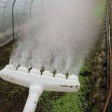 Sprinkler Head Plastic Multifunction Watering Misting Sprinkler for Garden Outdoor Agriculture Five Holes - 45-Degree Angle