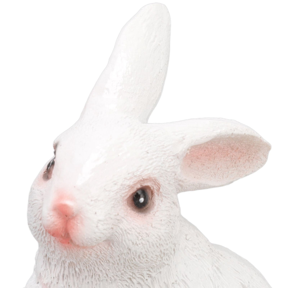 One Pair Garden Statues Rabbit Synthetic Resin Outdoor Craft Sculpture for Home Patio